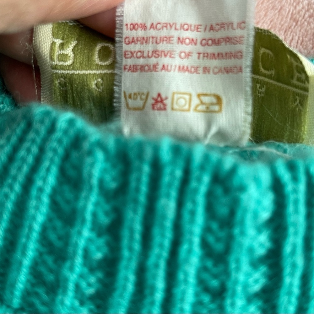 Country Romance Green Cottagecore Knit Top US S - Picture 5 of 5
